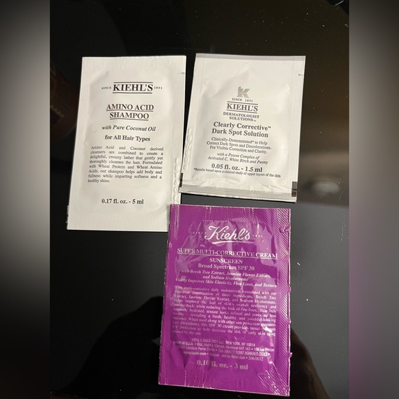 Kiehl’s Travel Size Skincare Set w/ Bag| Ultra Facial, Retinol, Serums - Picture 10 of 11